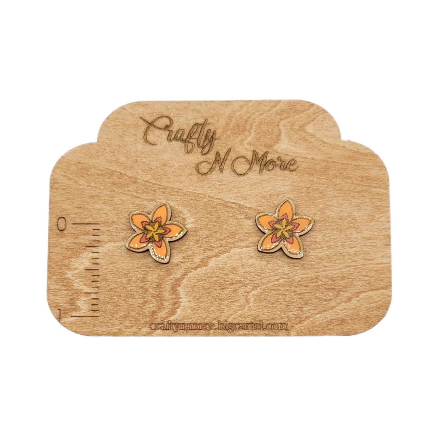 TROPICAL GARDEN stud earrings SET