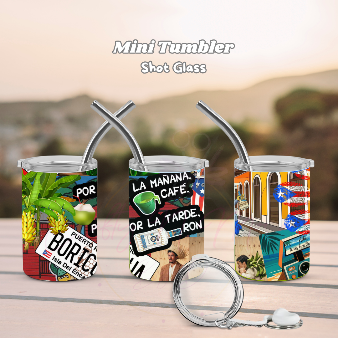 Puerto Rico - MINI TUMBLER 3oz