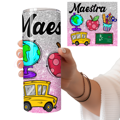 Maestra - SKINNY TUMBLER