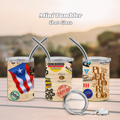 Puerto Rico - MINI TUMBLER 3oz