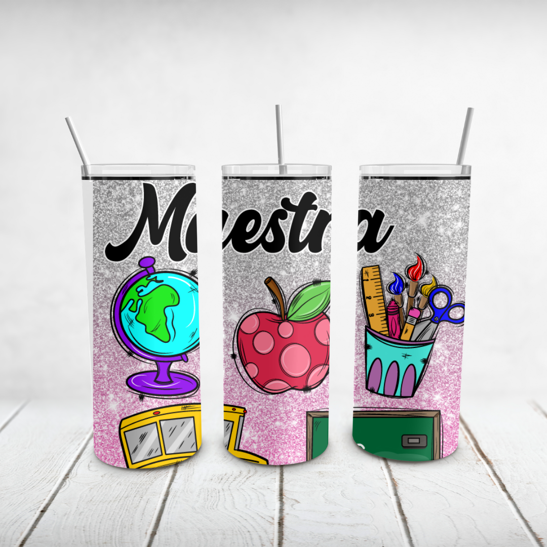 Maestra - SKINNY TUMBLER