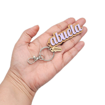 Mother's Day / Personalized Keychain / Día de la Madre / Llavero personalizado