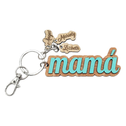 Mother's Day / Personalized Keychain / Día de la Madre / Llavero personalizado