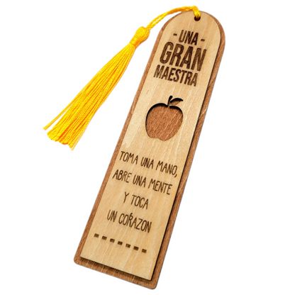 TEACHER Appreciation BOOKMARK / Marcapáginas