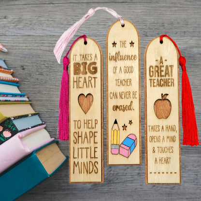 TEACHER Appreciation BOOKMARK / Marcapáginas